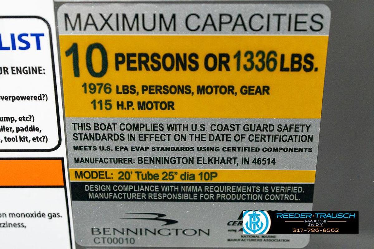 2025 Bennington 21 SLJ