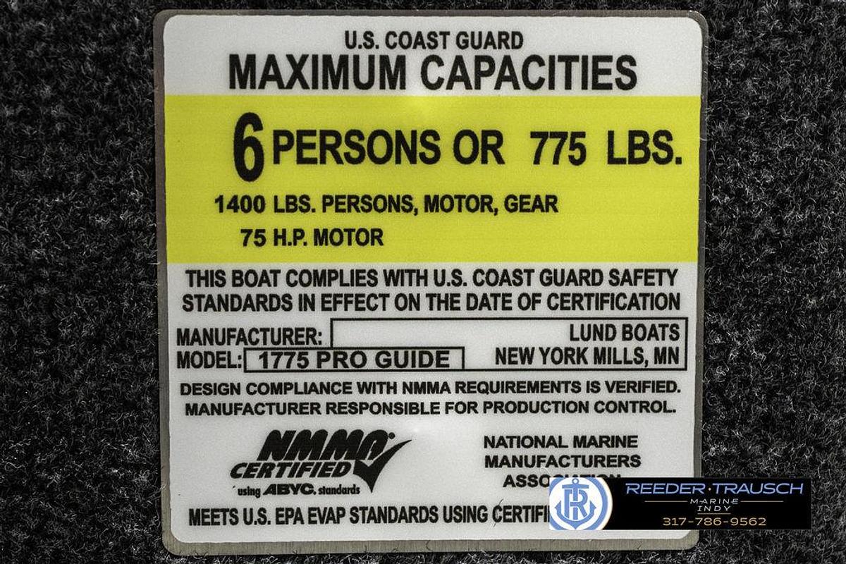 2025 Lund 1775 Pro Guide