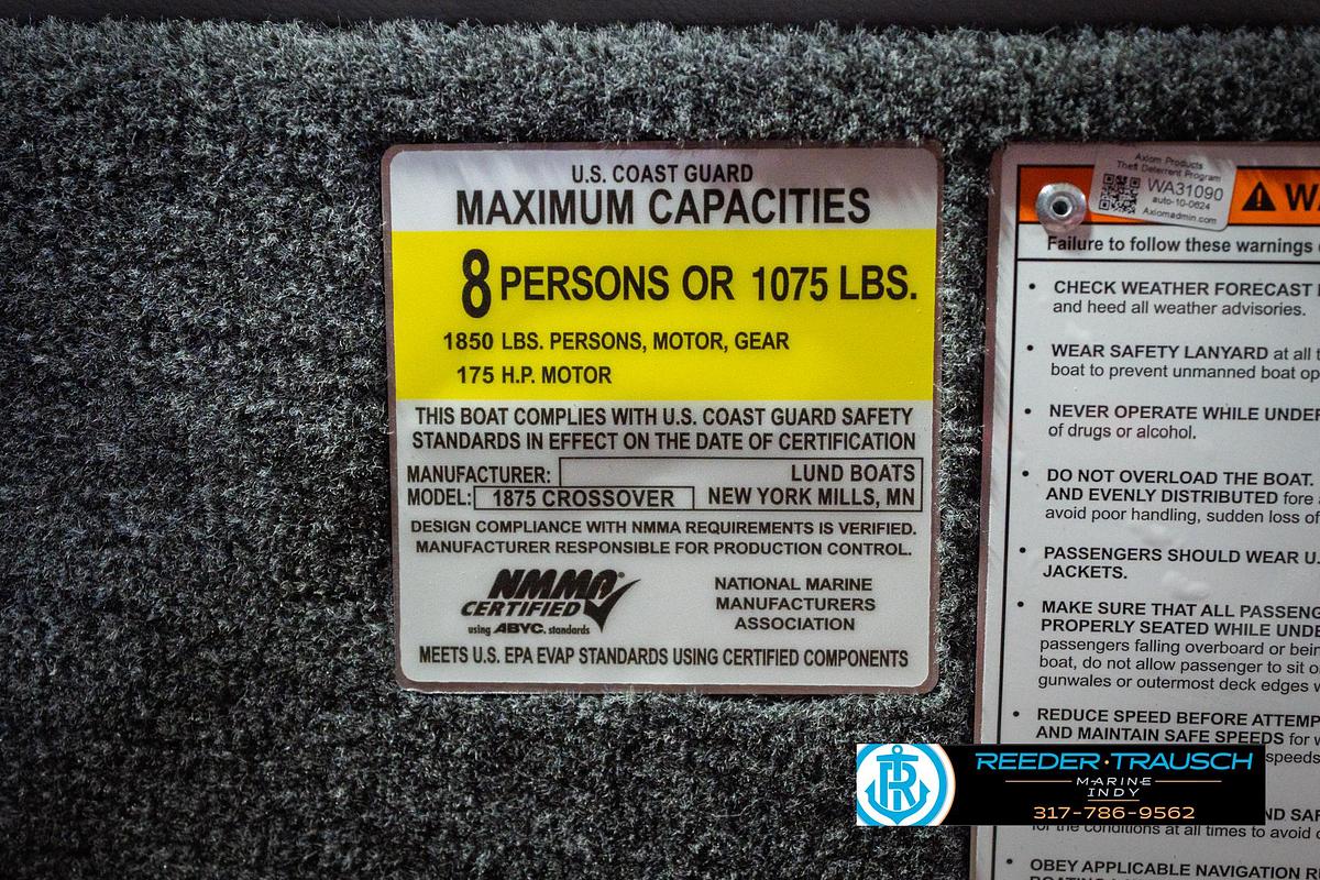 2026 Lund 1875 Crossover XS