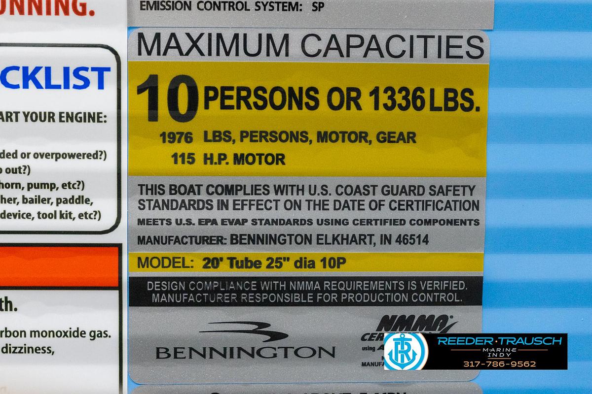 2025 Bennington 20 SL