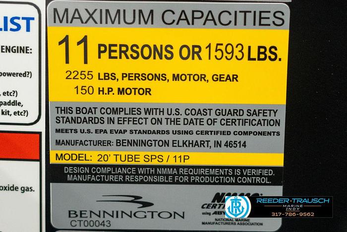 2025 Bennington 21 SSB