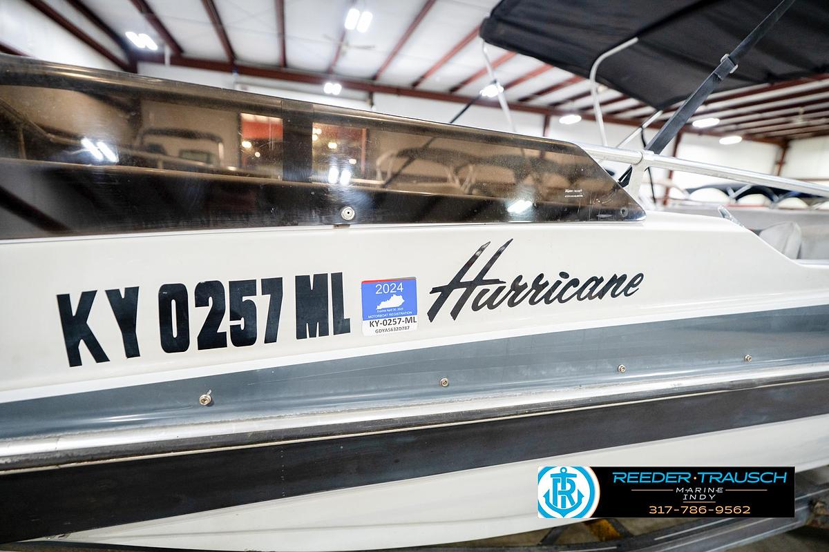 Used 1987 Hurricane 17 Deck Boat