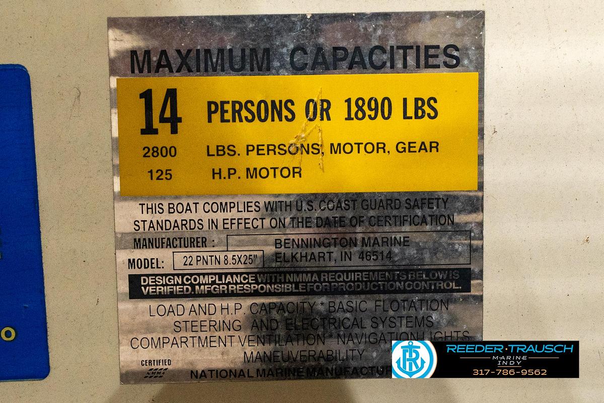 Used 2000 Bennington 2275 LX