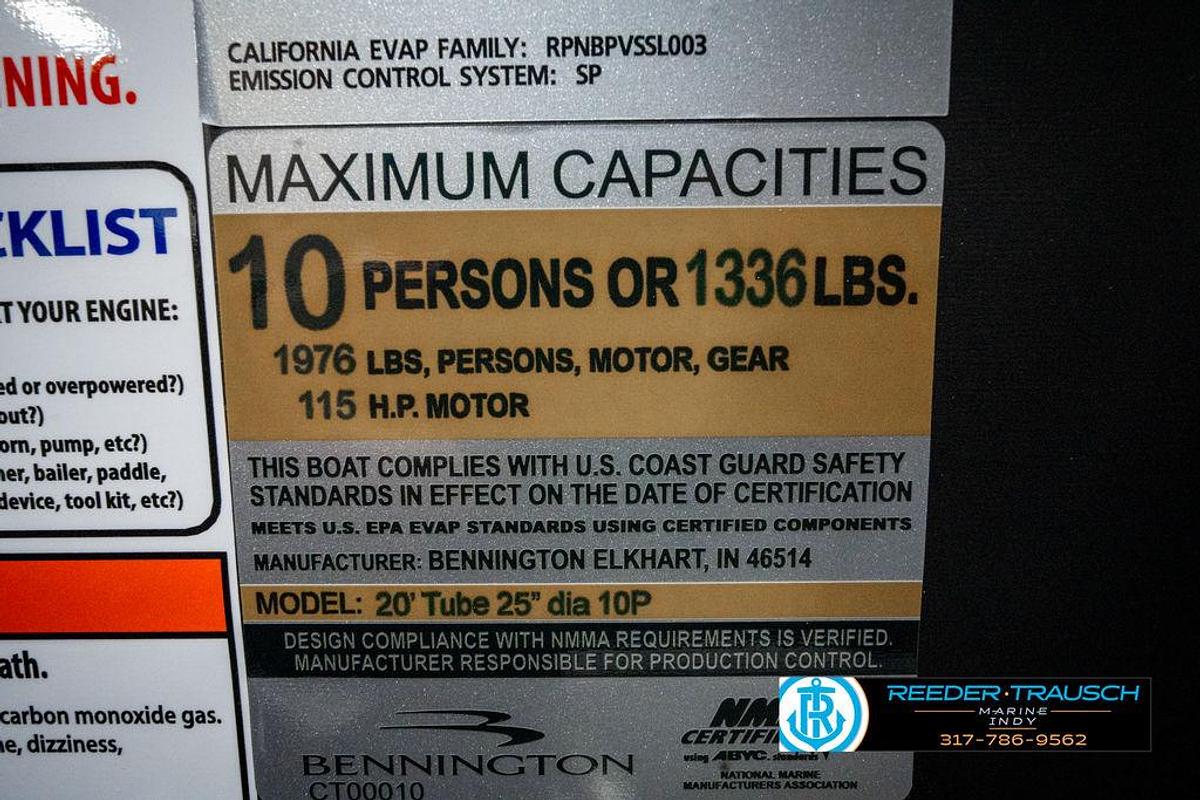 2025 Bennington 21 SLJ