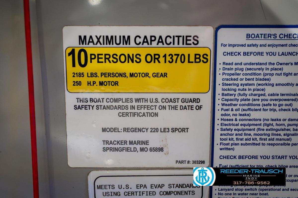 Used 2017 Regency 220 LE3 Sport