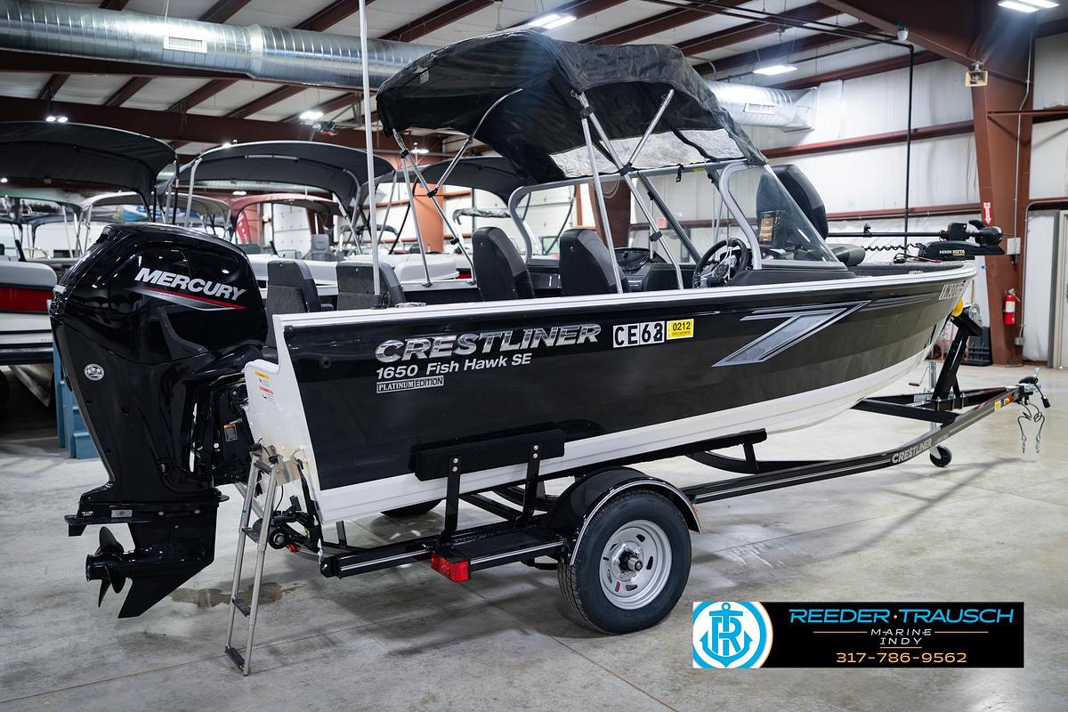 Used 2022 Crestliner 1650 Fish Hawk SE