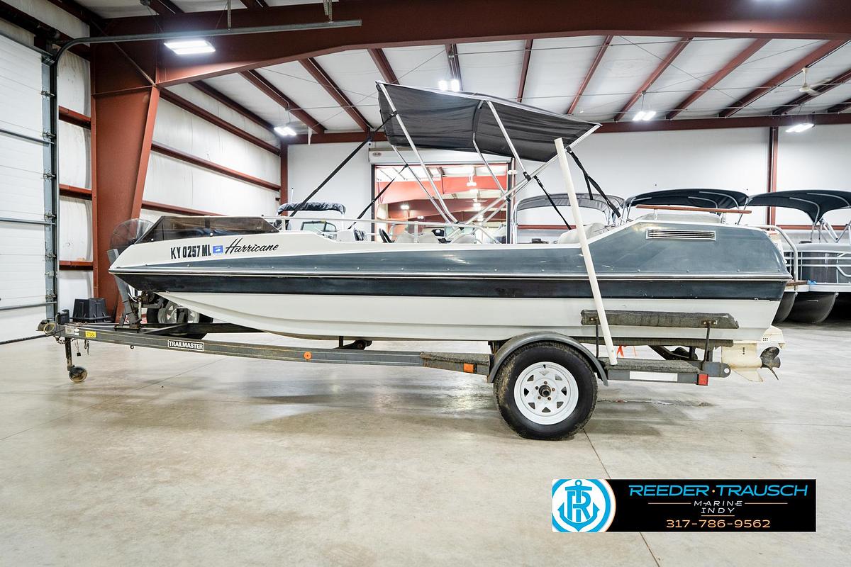 Used 1987 Hurricane 17 Deck Boat
