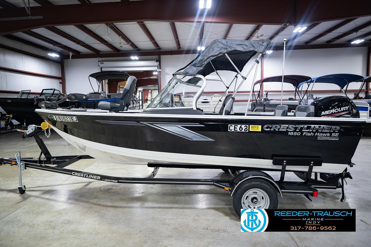 Used 2022 Crestliner 1650 Fish Hawk SE