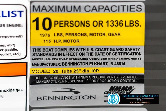 2025 Bennington 21 S