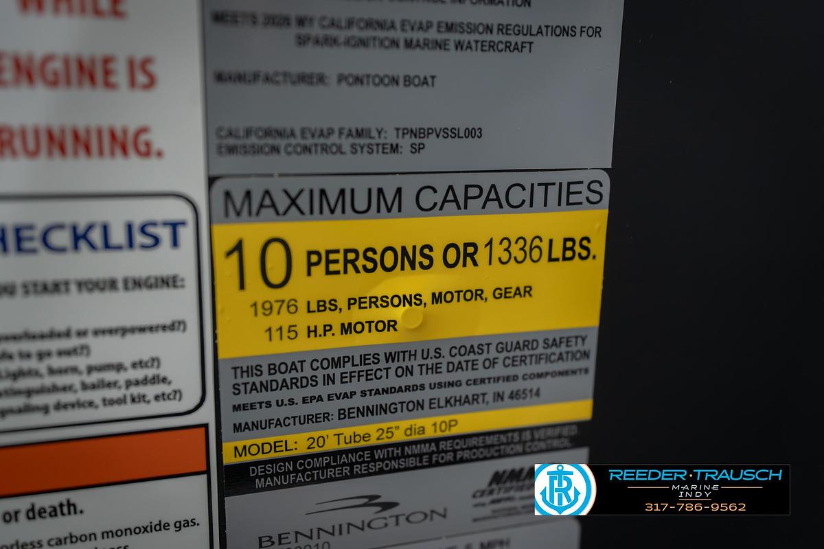 2026 Bennington 21 SF