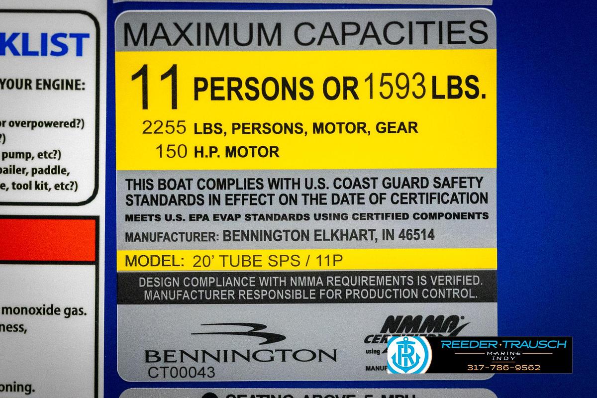 2025 Bennington 21 SSB