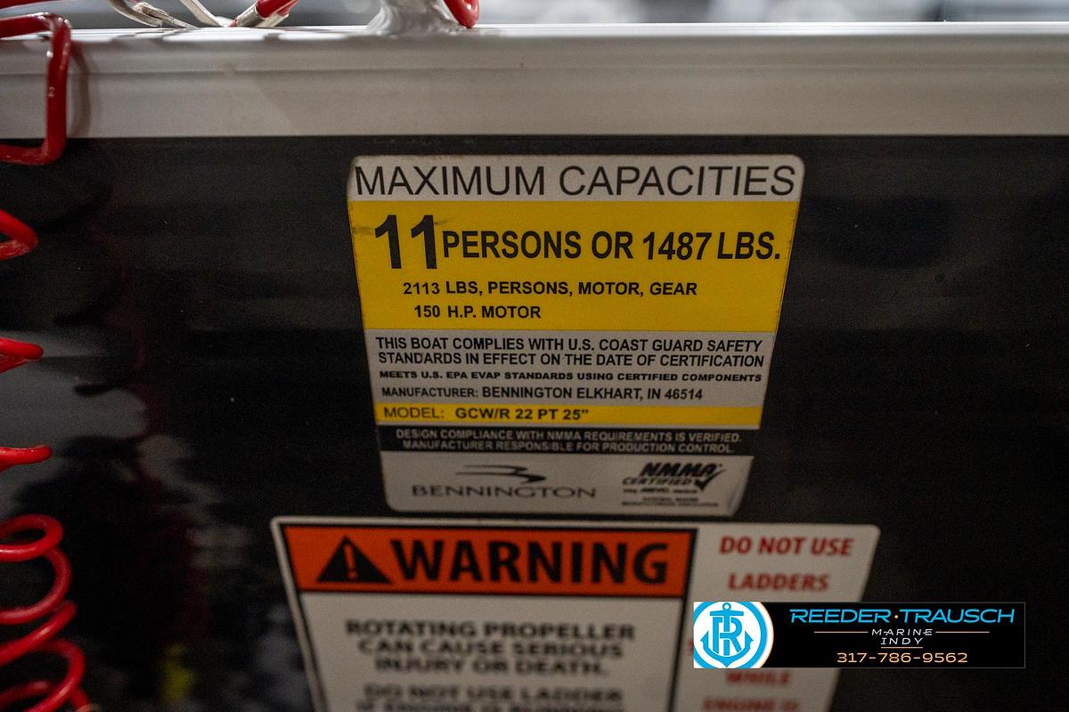 Used 2014 Bennington 2275GCW