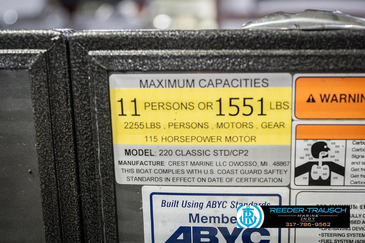 Used 2021 Crest SLRC 220