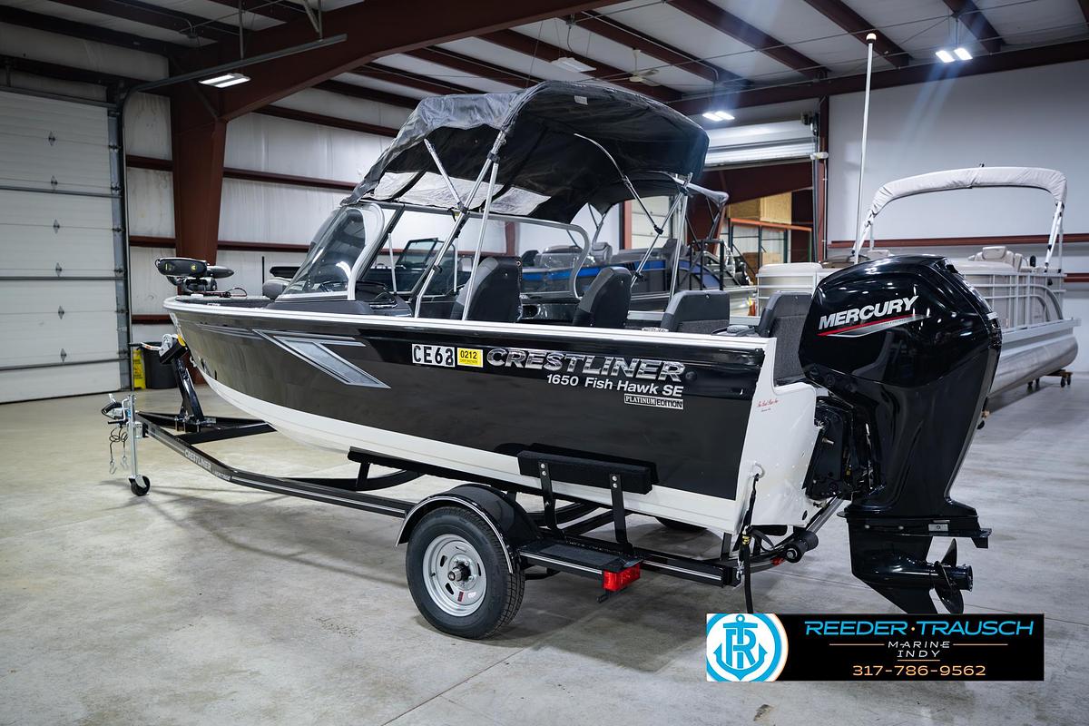 Used 2022 Crestliner 1650 Fish Hawk SE