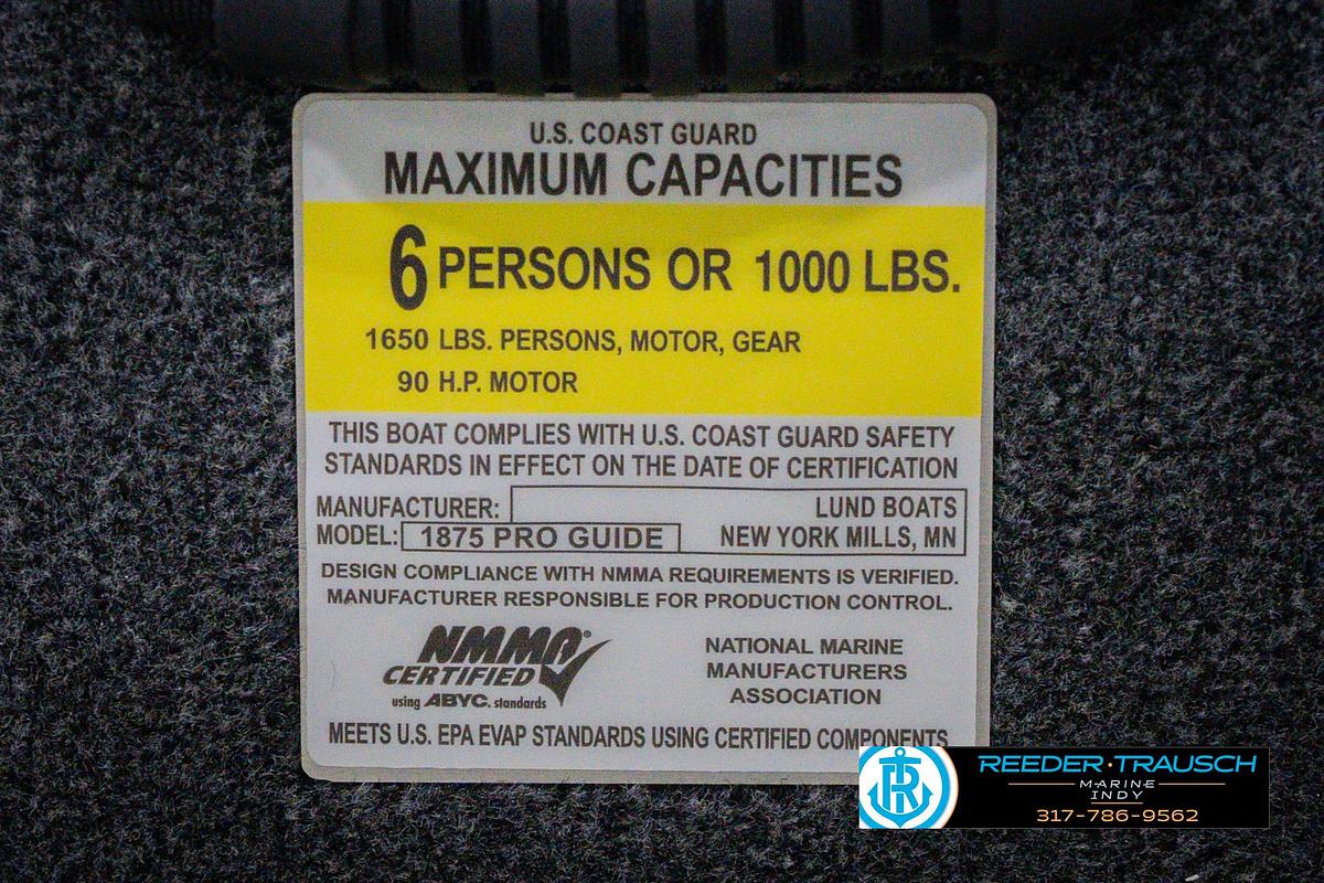 2026 Lund 1875 Pro Guide