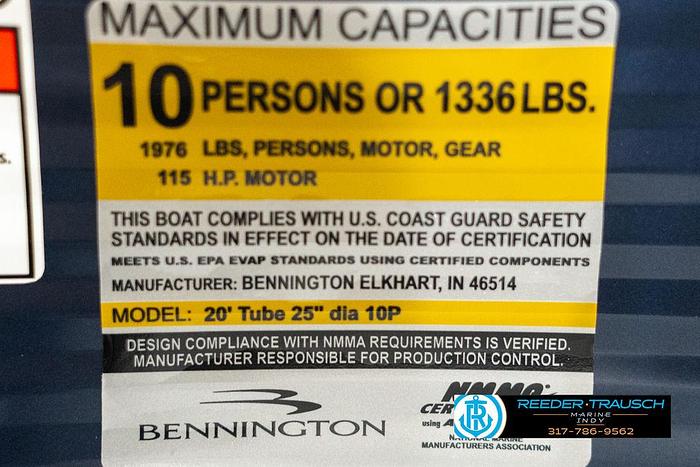 2025 Bennington 21 SFS