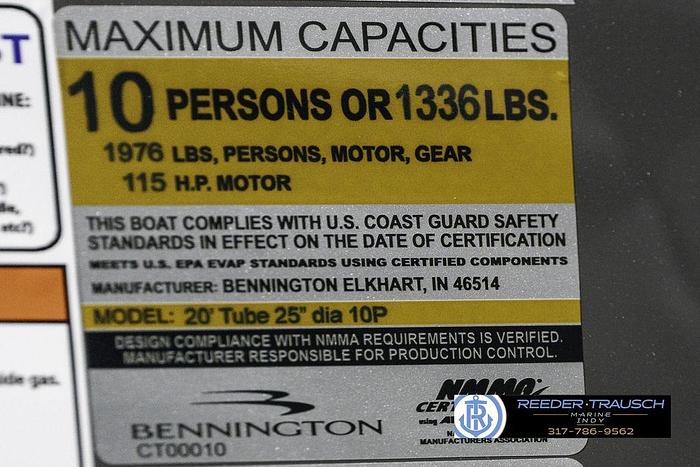 2025 Bennington 21 SSR