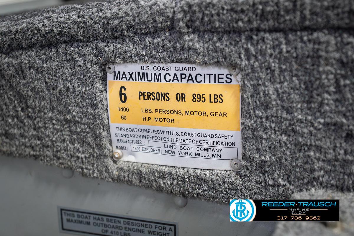 Used 2007 Lund 1600 Explorer