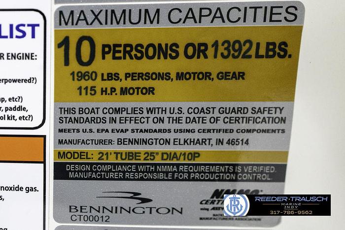 2025 Bennington 22 SLS