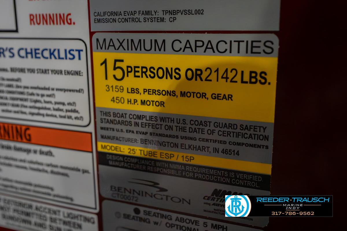 2026 Bennington 25 RSB