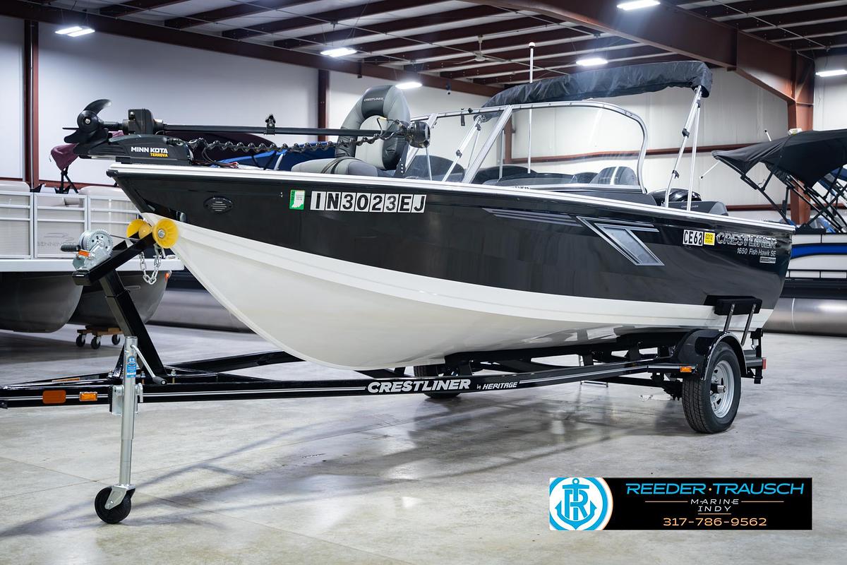 Used 2022 Crestliner 1650 Fish Hawk SE