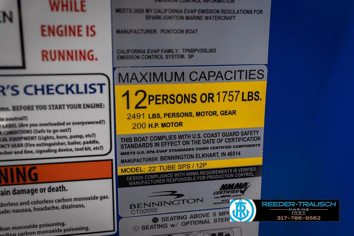 2026 Bennington 23 SSB
