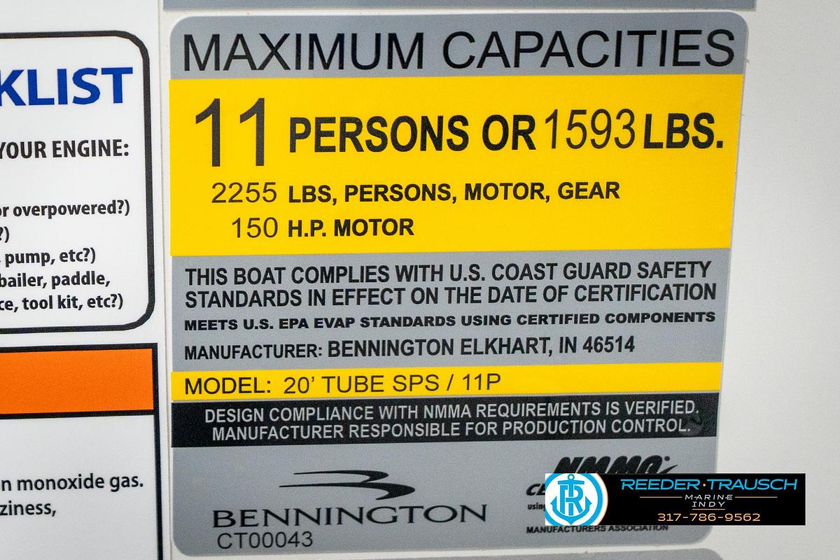 2026 Bennington 21 SSB