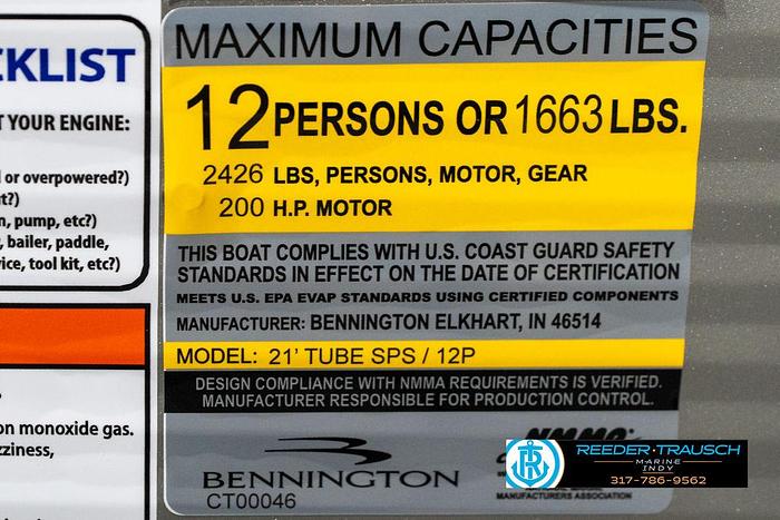 2025 Bennington 22 SSB