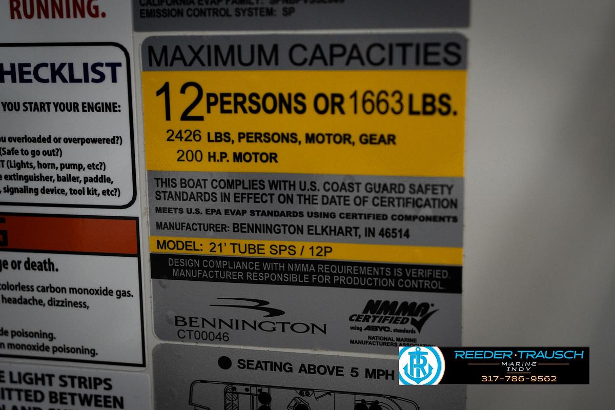 2026 Bennington 22 MSB