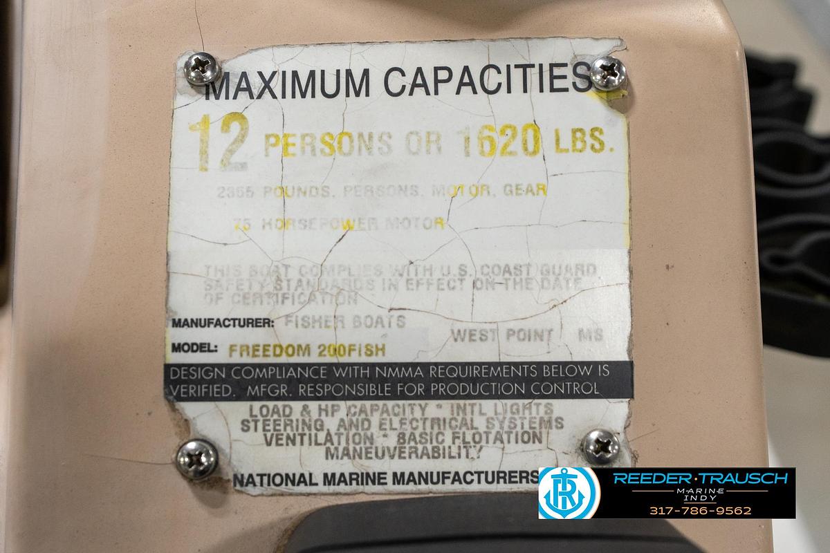 Used 1998 Fisher Freedom 200 Fish