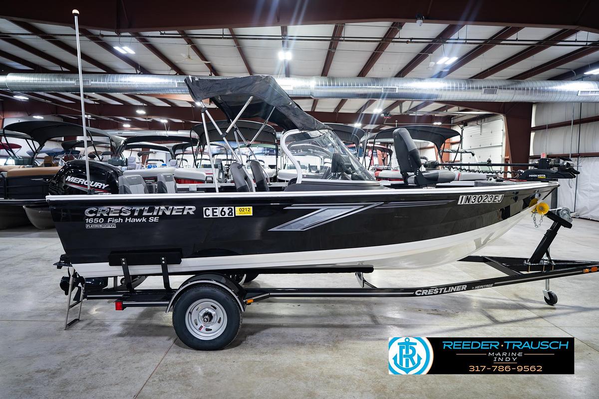 Used 2022 Crestliner 1650 Fish Hawk SE