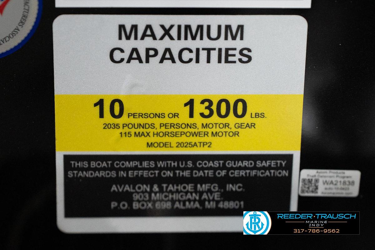 Used 2023 Avalon 2180 VENT CR