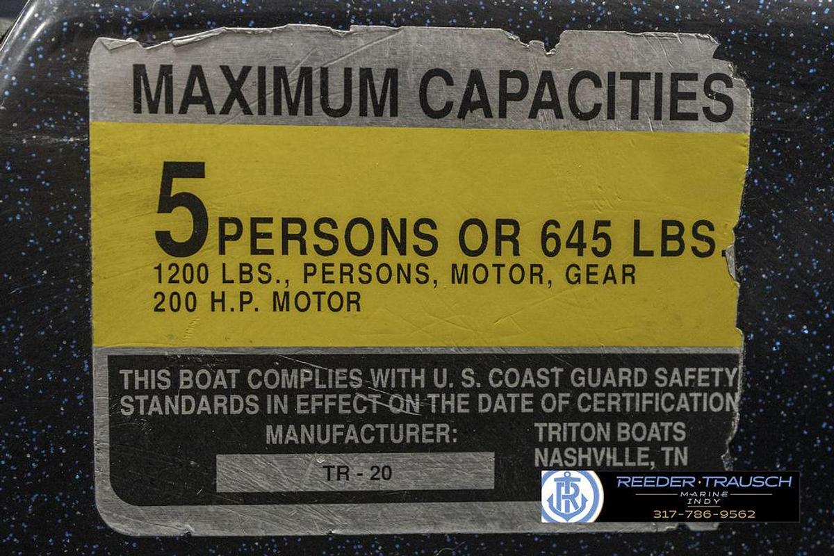 Used 1999 Triton TR-20