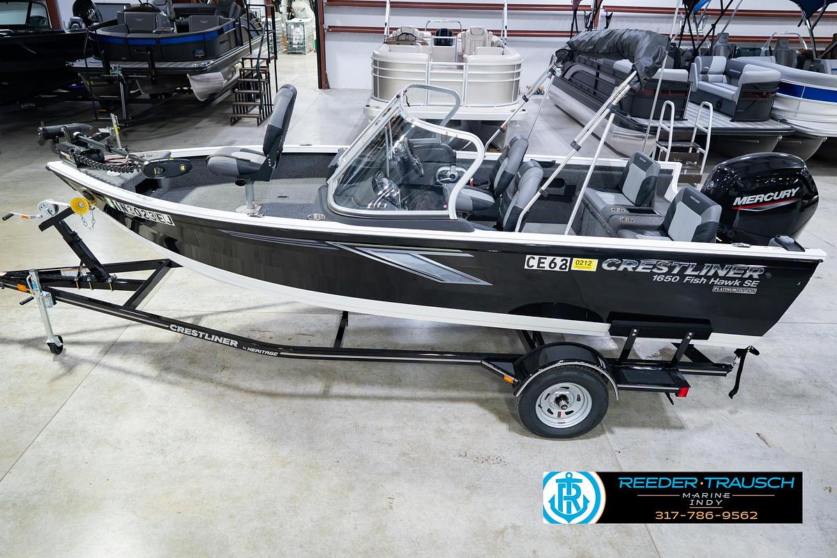 Used 2022 Crestliner 1650 Fish Hawk SE