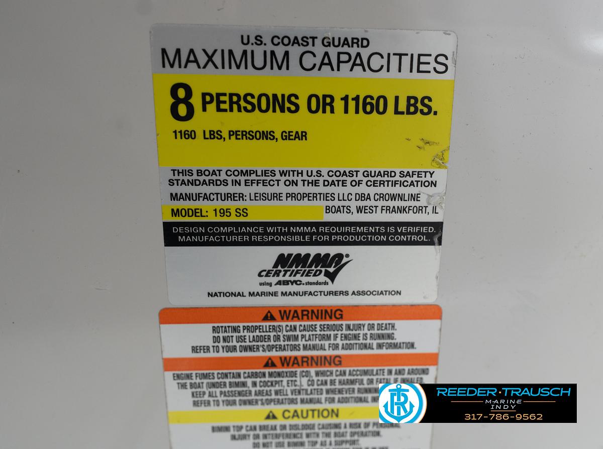Used 2012 Crownline 195 SS