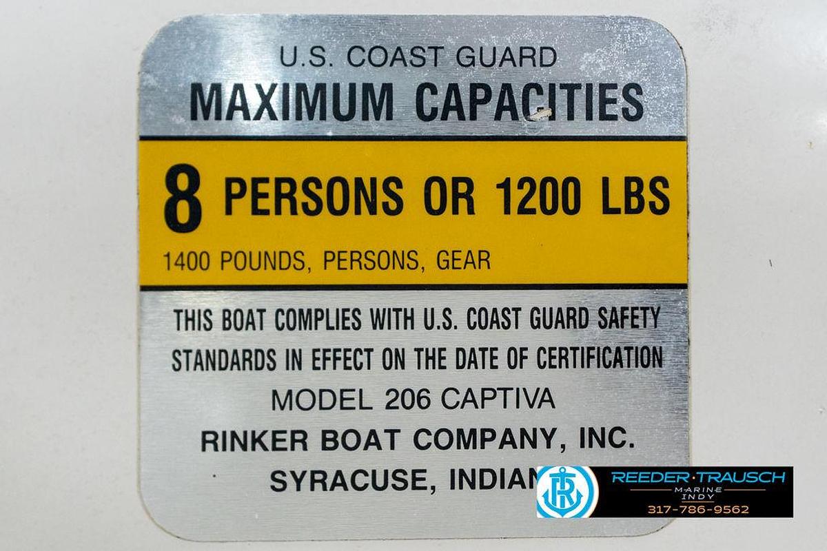 Used 1990 Rinker 206 Captiva
