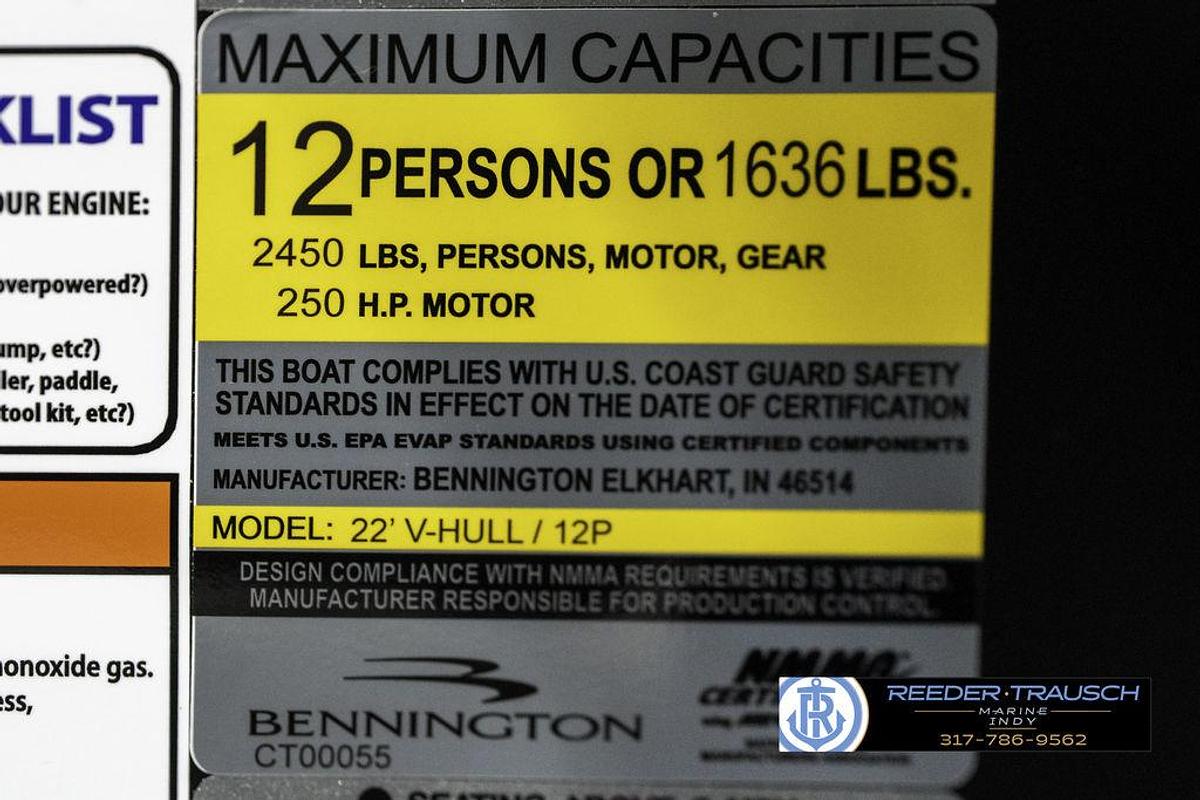 2025 Bennington 23 LTSB