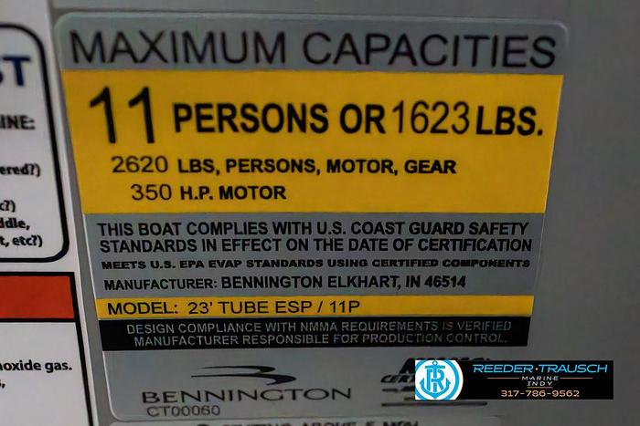 2025 Bennington 23 RSBWA