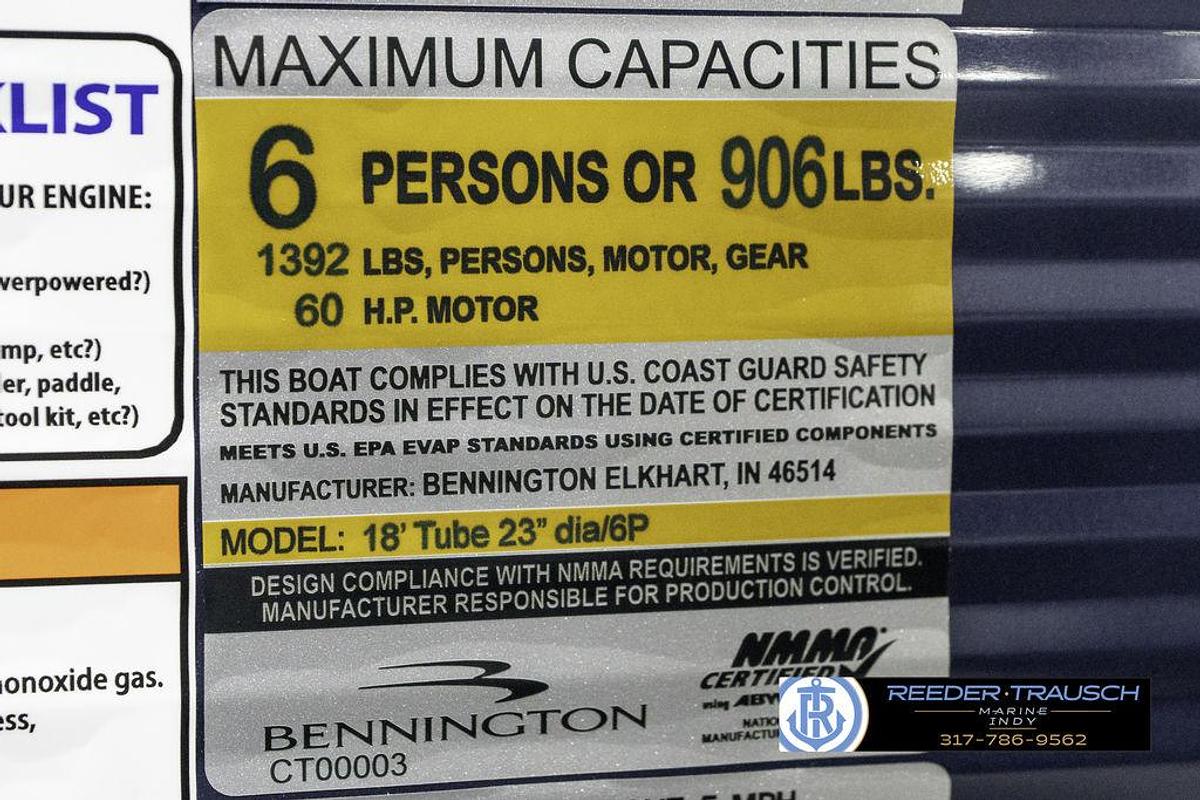 2025 Bennington 18 SLJ