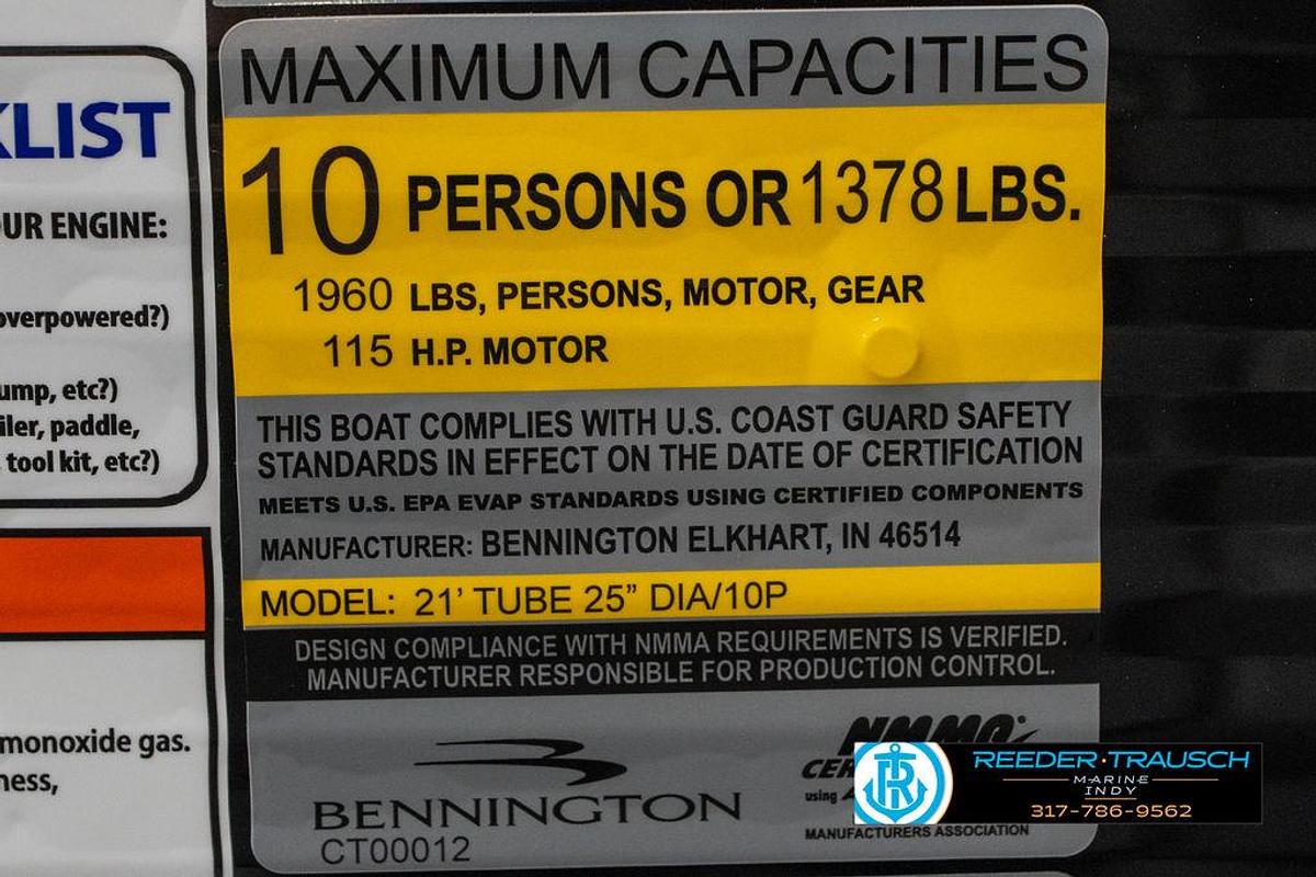 2025 Bennington 22 SSB