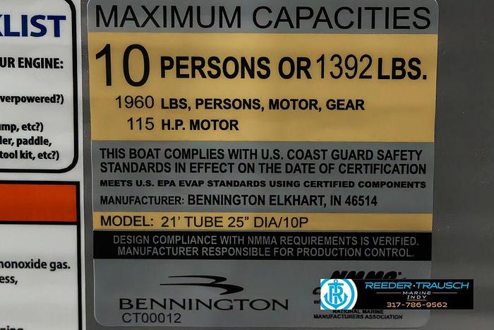 2025 Bennington 22 SLSE