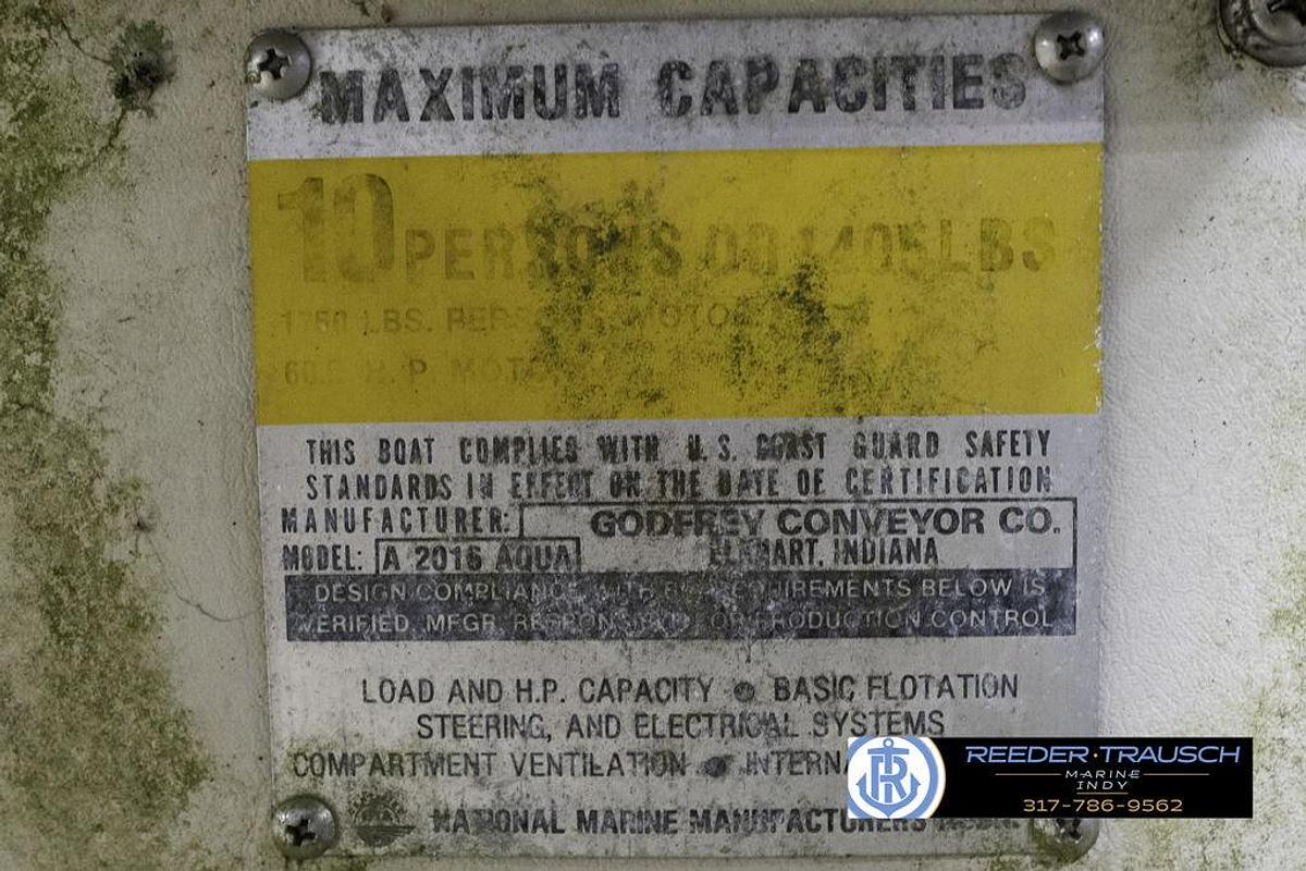 Used 1985 Godfrey Aqua Patio