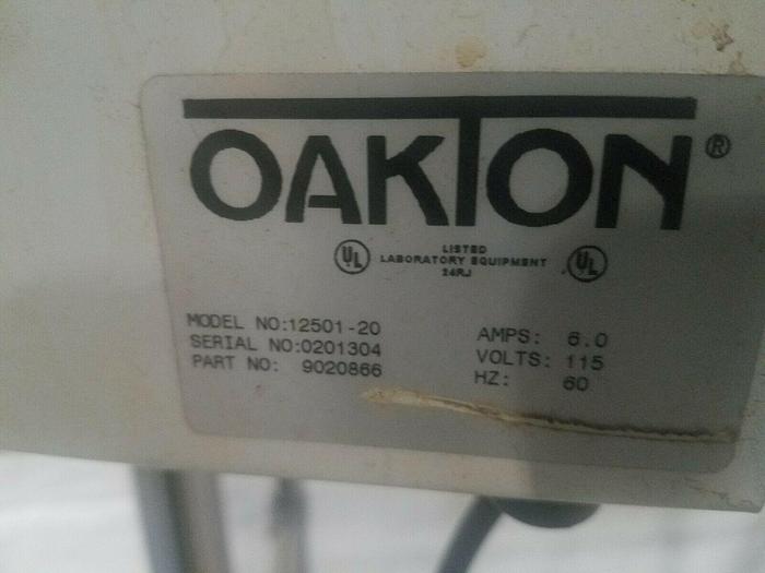 Used Oakton Stable Temp Water Bath Model 12501 20 Laboratory Control Bath