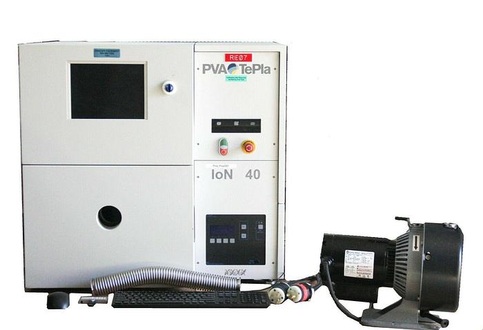 Used PVA TePla Ion 40 Barrel Plasma Asher System Plasma Cleaner, Etch, Strip 7181