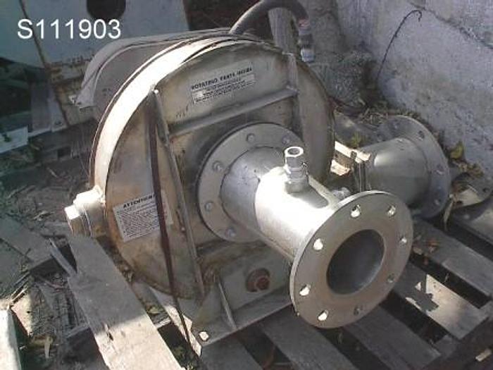 Used Blower, 125 HP, Lobe Type, Roots, Mdl 817-RCS-JH, #S111903