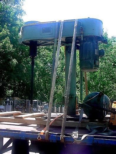 Used 25 HP HOCKMEYER HIGH SPEED DISPERSER - XP - VARIABLE SPEED - AIR/OIL LIFT