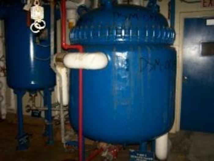 Used Tank, 300 Gallon, Glass Lined, Jkt, Pfaudler, Vertical #D734175