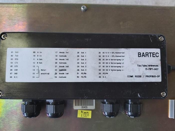 Gebraucht Bedienerschnittstelle BAT VGA, Eex, 17-71P7-1437, Bartec,  gebraucht