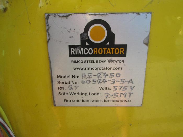 Used Rimco Steel Beam Rotator