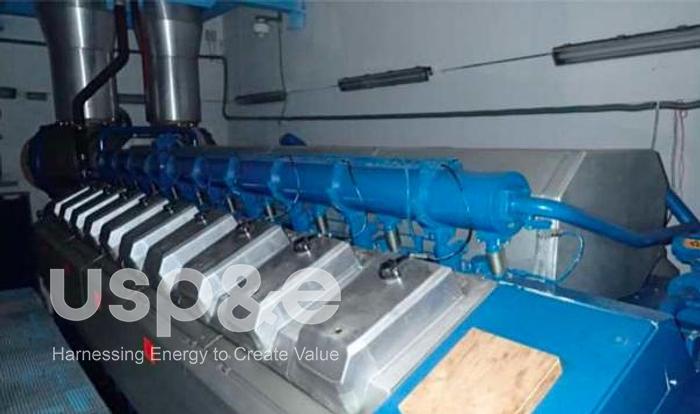 26 MW 2011 New Wartsila W20V34SG Natural Gas Generator